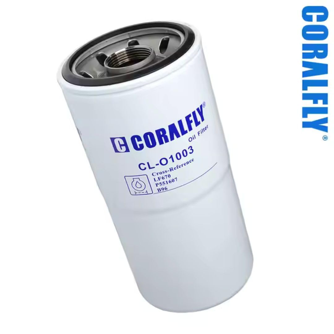 LF670 Full-Flow Lube Spin-on oil filter lf670 12000200 1220755 3310445 3302026 RE42042 4085913 3I1202 9Y4464 299670 LF670
