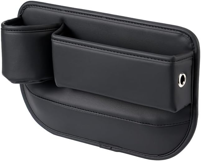 2 Packs Luxury Car Seat Back Interior Organizer Bag Gap Storage Box with Holder Accessory Car Seat Accessories