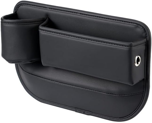 2 Packs Luxury Car Seat Back Interior Organizer Bag Gap Storage Box with Holder Accessory Car Seat Accessories