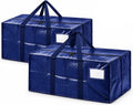 2 Pack Extra Large 26 Gallon Moving Storage Bags with Zippers