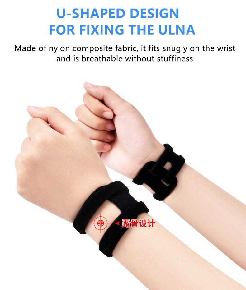 2 Pack Wrist Support Wraps, Adjustable Wrist Guards for Yoga, Fitness, Basketball & Badminton, Sports Wrist Wrap for Exercise, Black