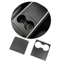 ABS Carbon Fiber Style Center Console Armrest Box Cover, Pack of 1