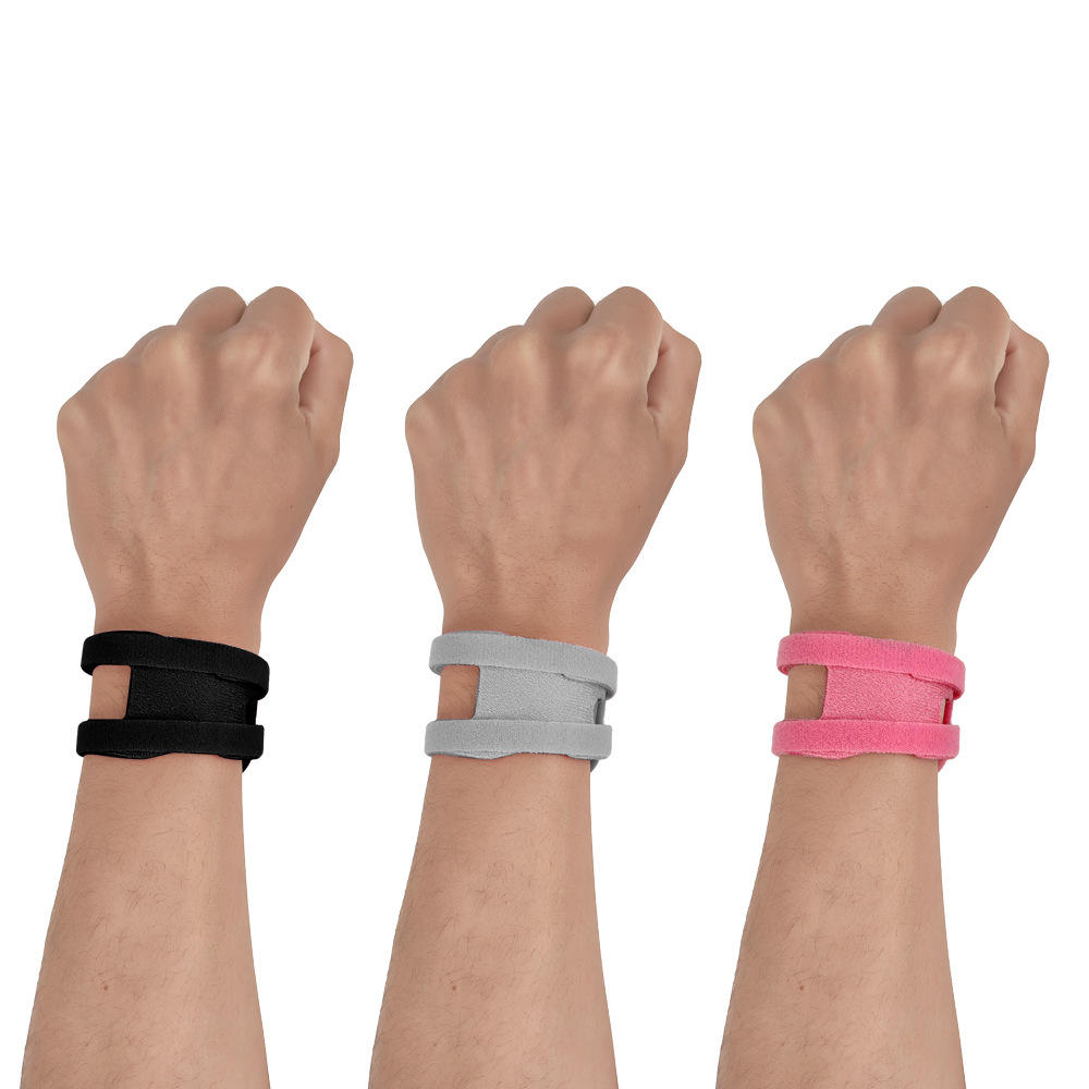 2 Pack Wrist Support Wraps, Adjustable Wrist Guards for Yoga, Fitness, Basketball & Badminton, Sports Wrist Wrap for Exercise, Black