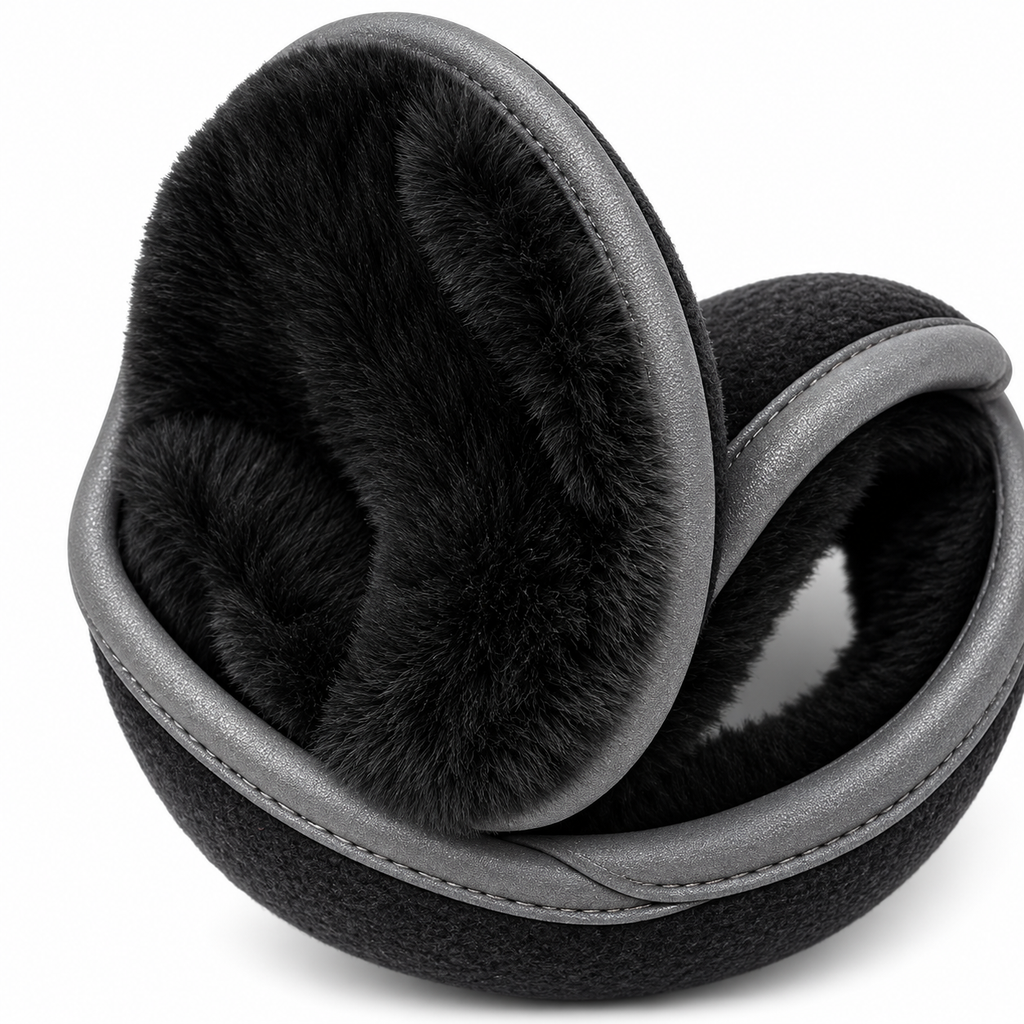 Adjustable Winter Earmuffs – Grey